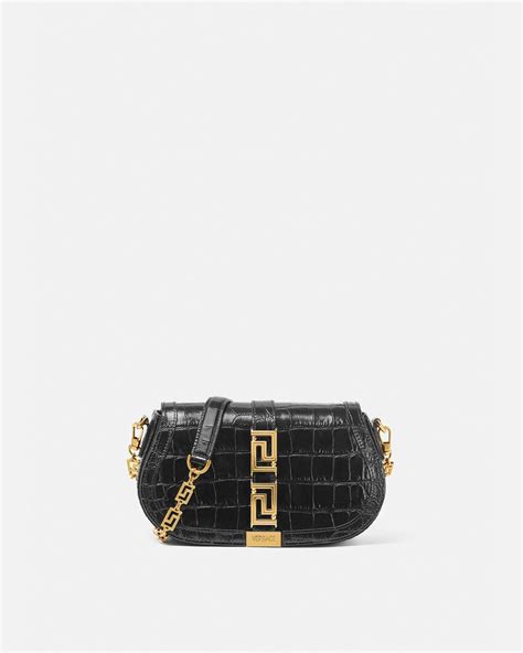 sac a dos versace|Versace croc shoulder bags.